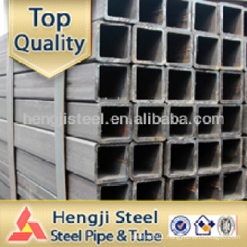 Black Rectangular Square tube Hollow Section made in Tianjin